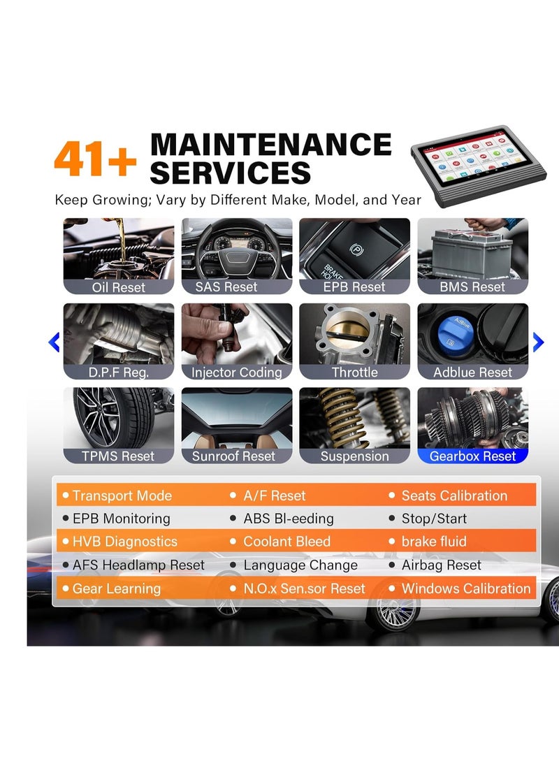 Launch - LAUNCH X431 PRO3 (V+ 5.0) 2024 New Elite OEM Topology Mapping Bidirectional Scan Tool, Scan HD Trucks, AutoAuth for FCA SGW, 41+ Services, ECU Coding, All... - Image 1