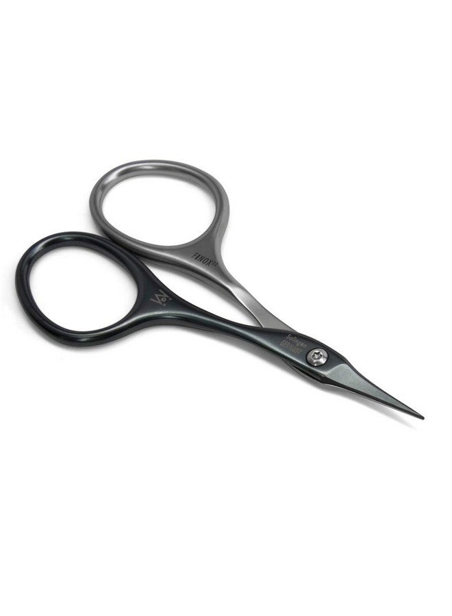GERMANIKURE Tower Point Cuticle Scissors - Self-Sharpening FINOX22 Titanium Coated Stainless Steel Professional Grooming Scissors in Leather Case - Ethically Made in Solingen Germany - 2705 - Image 2