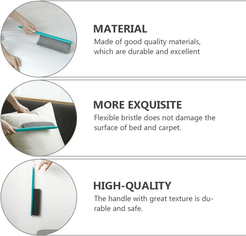 MAGICLULU Supple Bristles Bed Brush 2pcs Long Handle Household Cleaning Dust Brush for Sofa Bedroom Furniture Dust Removal - Image 3