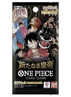 Bandai One Piece Japanese Edition OP01-OP06 Supplement Pack Japanese Card Pack Full Series Collection Card-Color:"japanese Version Op09 ""the Four Emperors Appears""/single Pack"