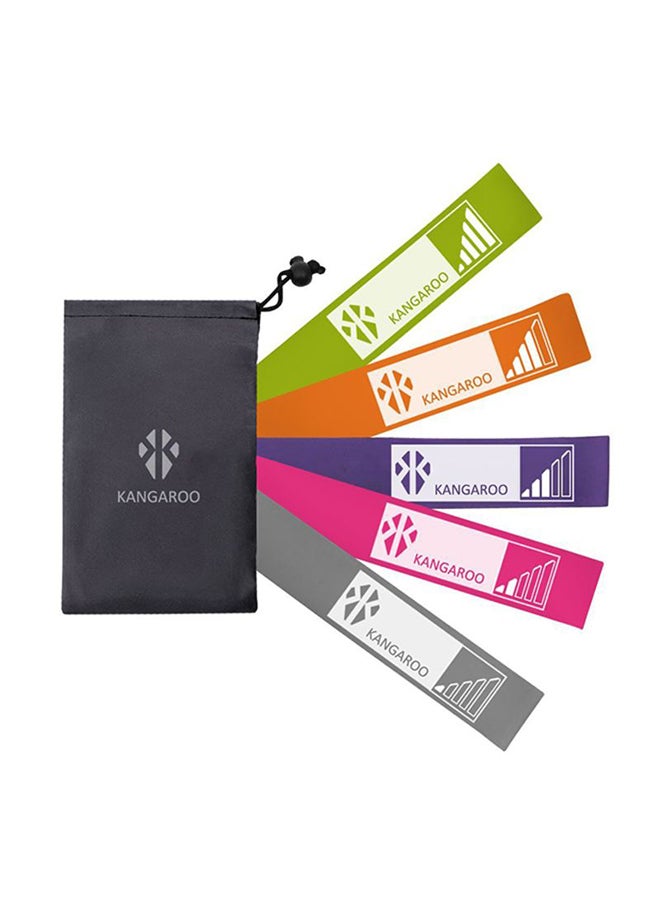KANGAROO 5-Piece Resistance Rope With Levels 30 x 5cm - Image 1
