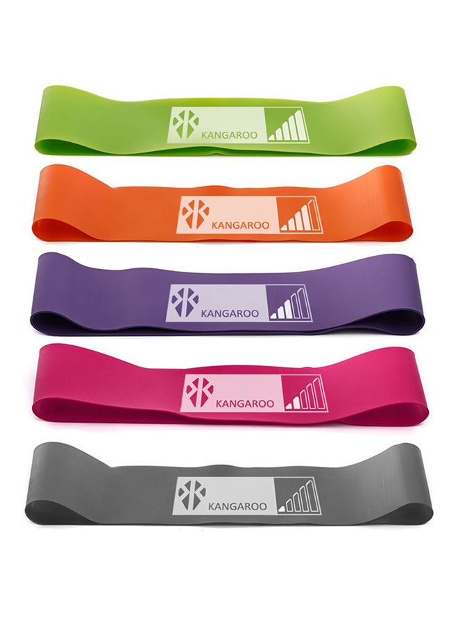 KANGAROO 5-Piece Resistance Rope With Levels 30 x 5cm - Image 2