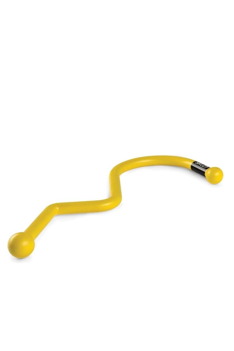 أس كيه أل زي عصا التدليك الذاتي لتخفيف التوتر من أكيوستك، خفيفة الوزن، صفراء - Image 2