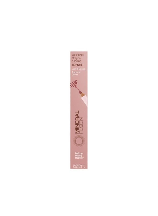 Mineral Fusion Lip Liner Pencil, Burnish 0.04 Ounce - Image 2