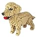 Bits and Pieces Dog 3D Block Puzzle Dog Breed Building Blocks Construction Model Set Golden Retriever - Image 2