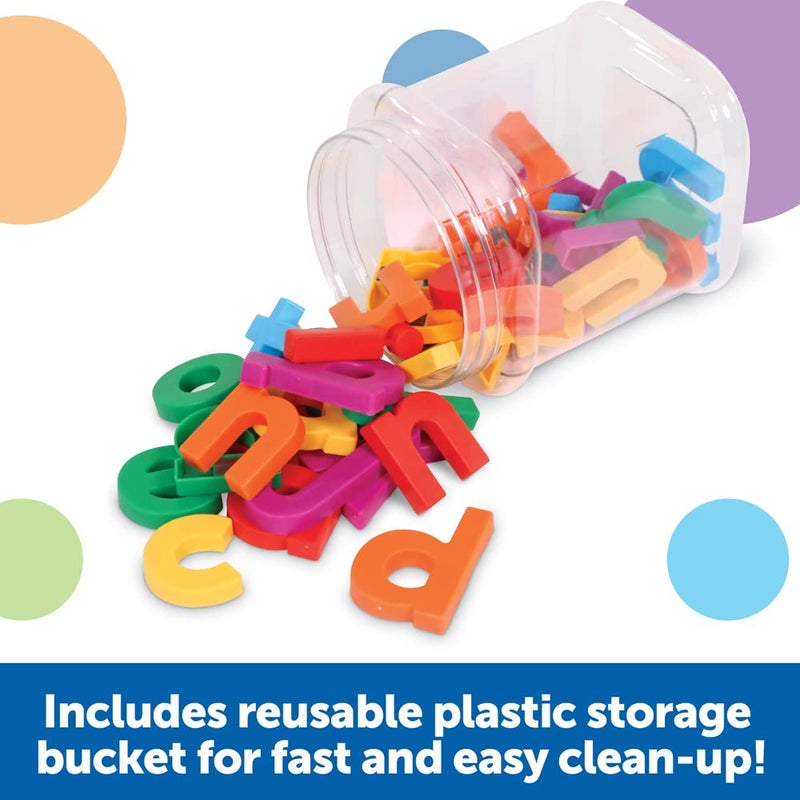 Learning Resources Jumbo Magnetic Lowercase Letters, Develops Letter and Color Recognition Skills, ABC for Kids, Alphabet, Educational Toys for Toddlers, Set of 40 Pieces, Ages 3+ - Image 4