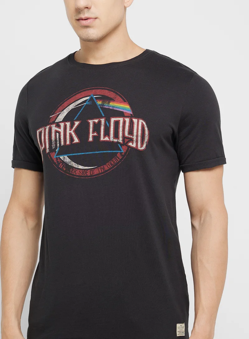 JACK & JONES Rock Printed T-Shirt