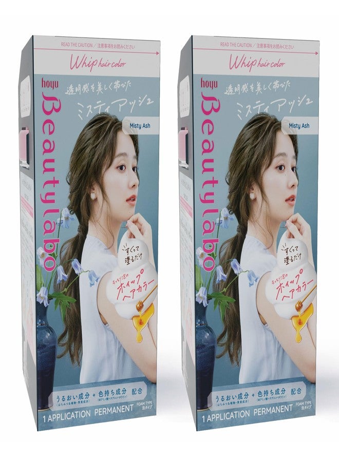 Hoyu Beautylabo Whip Misty Ash - 2 Pack - Image 1