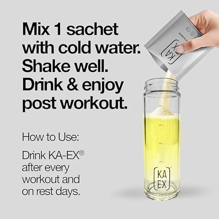 KA EX - Cortisol Stress Reducer for Athletes | Post-Workout Recovery Gamechanger | Clinically Tested and Trusted by Thousands of Pro Athletes | Swiss Science I Vegan (3 Pack) - Image 3