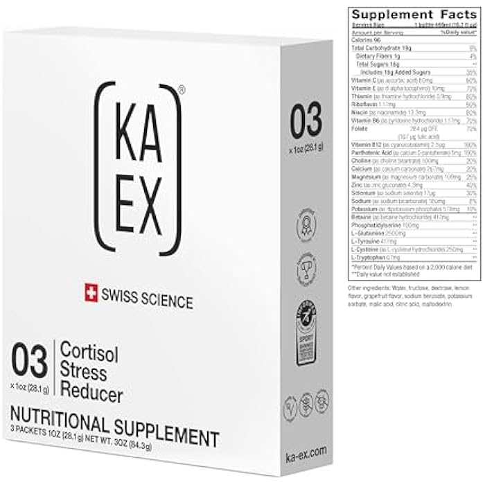 KA EX - Cortisol Stress Reducer for Athletes | Post-Workout Recovery Gamechanger | Clinically Tested and Trusted by Thousands of Pro Athletes | Swiss Science I Vegan (3 Pack) - Image 2