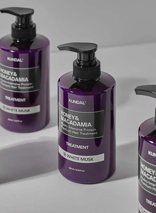 Kundal Honey & Macadamia Protein Hair Treatment Ylang Ylang 500ml - Image 3