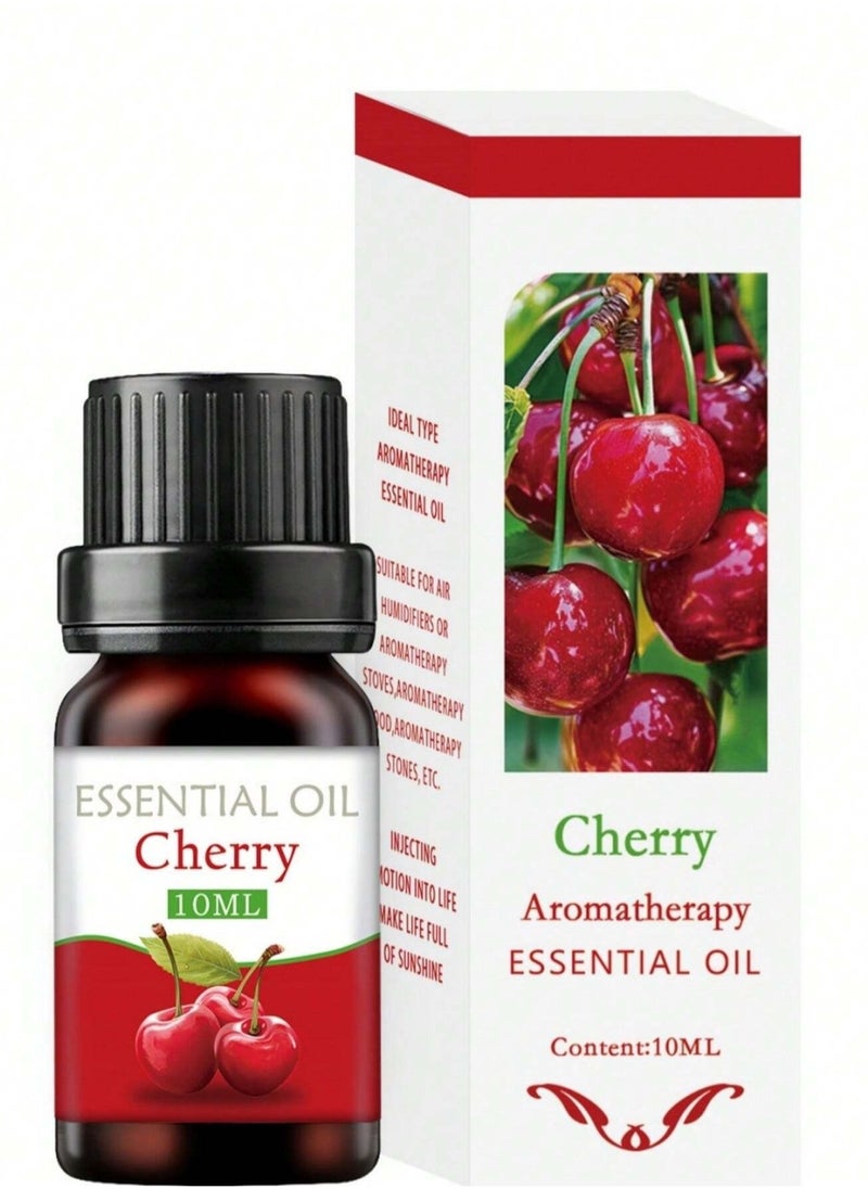 Generic Essential Oil With Cherry Scent 10ml -  Refreshing Aromatherapy Oil for Relaxation And Air Diffusers 