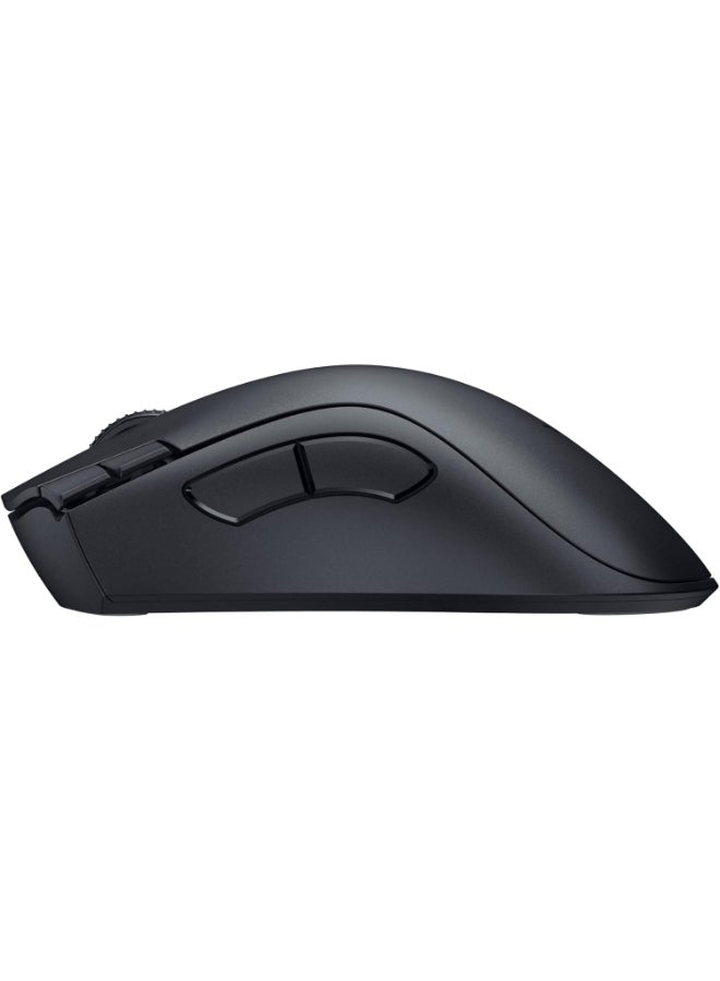 RAZER DeathAdder V2 X HyperSpeed Wireless Gaming Mouse: Award-Winning Ergonomic Design - Ultra-Fast HyperSpeed Wireless - 7 Programmable Buttons - Gen 2 Mechanical Switches - 5G 14K DPI Optical Sensor - Image 4