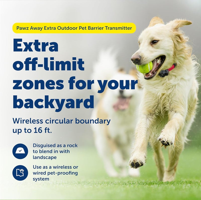 PetSafe Pawz Away Extra Outdoor Pet Barrier Transmitter for Dogs and Cats - Waterproof and Expandable Pet Proofing System - Image 2
