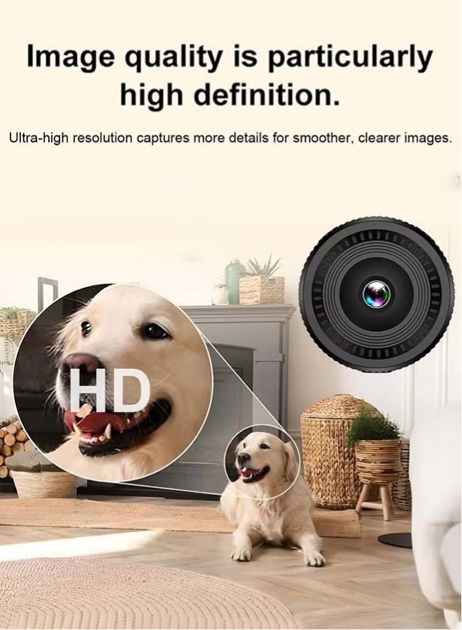Wireless Network Camera Mini WiFi Camera , with 128G Card, 1080P HD Home Night Vision Remote Monitoring Micro for Home Offices Security - Image 2