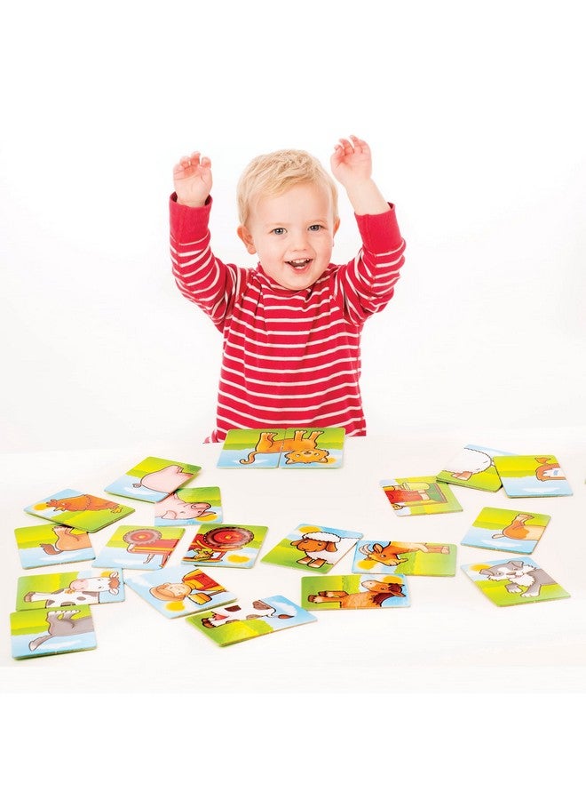 Orchard Toys Moose, Farmyard Heads & Tails Game. A First Matching Activity That develops into a Fun Game. 24 Chunky Cards. Age 18 Months+. 1-4 Players - Image 3
