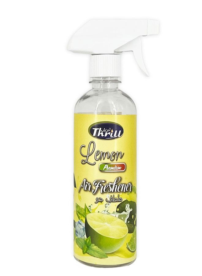 Thrill 4-Piece Premium Air Freshener - (Oud, Pine, Lavender, Lemon) 500ML - Image 3