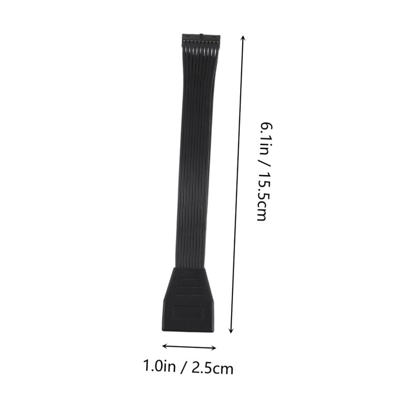 USB Header Splitter Adapter Female to Male Ribbon Cable Durable Easy Install Computer Upgrade - Image 3