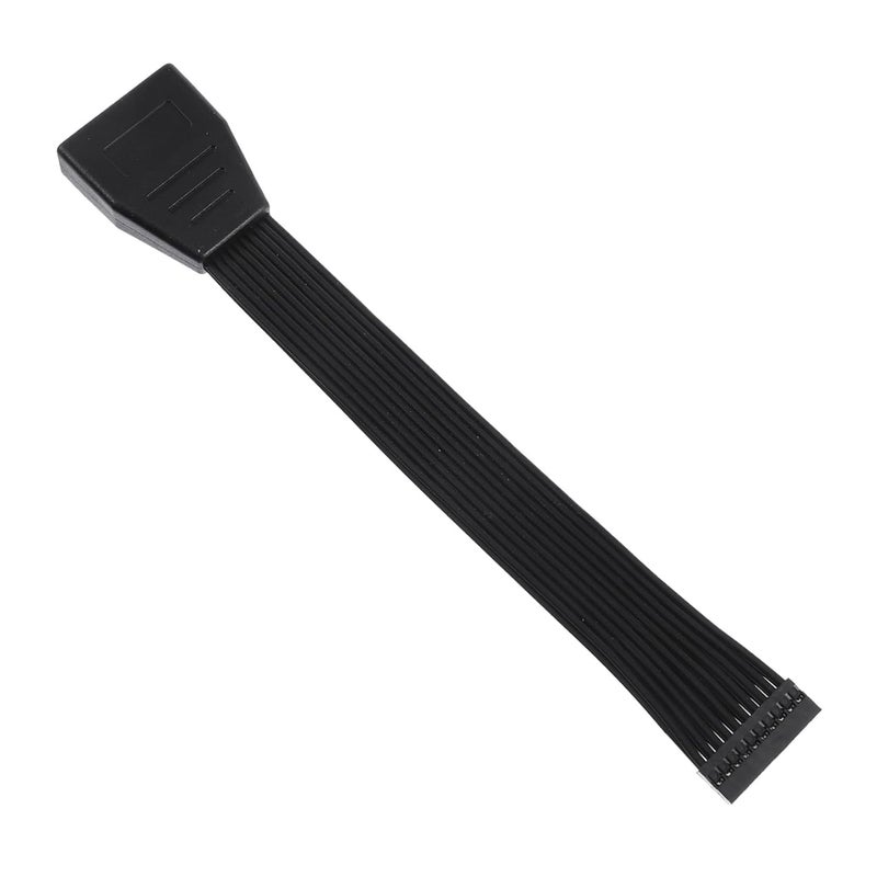 USB Header Splitter Adapter Female to Male Ribbon Cable Durable Easy Install Computer Upgrade - Image 1