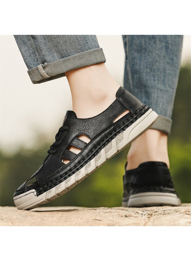 Men Fashion Big Size Summer Sport Sandals Beach Water Hiking Shoes Comfort Breathable Casual Non-slip Indoor Outdoor Sandal - Image 5