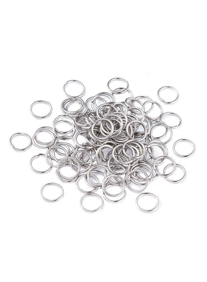 KISSITTY 2000Pcs 8Mm Stainless Steel Open Jump Rings Connectors 0.9Mm Thick Chainmail Making Jewelry Findings 20 Gauge - Image 1