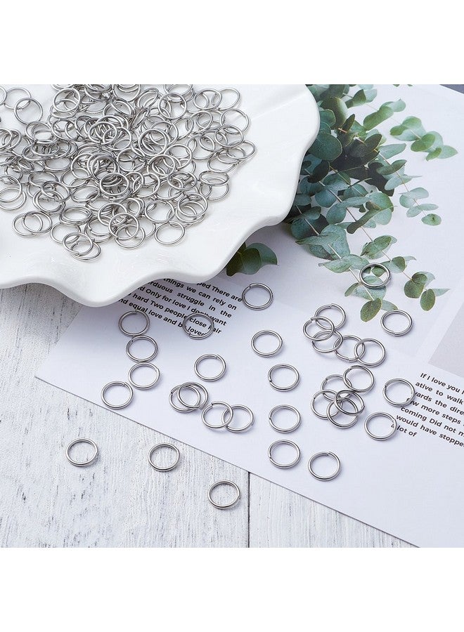 KISSITTY 2000Pcs 8Mm Stainless Steel Open Jump Rings Connectors 0.9Mm Thick Chainmail Making Jewelry Findings 20 Gauge - Image 3