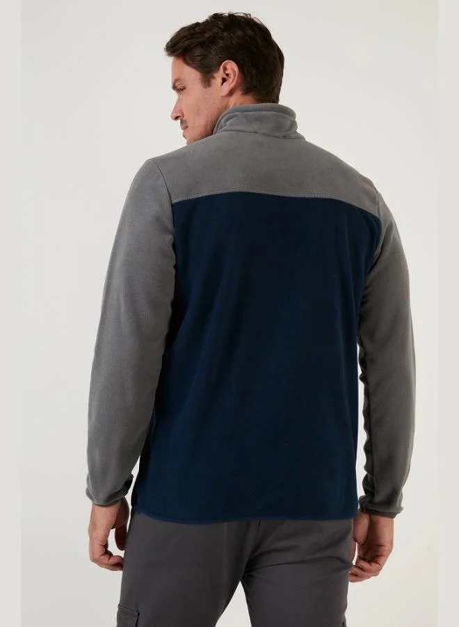 Buratti  Buratti Regular Fit Anti-Pilling Non-Pilling Standing Collar Raised 2-Pack Polar Men's POLAR 5906016S2 for Men | Best Price UAE