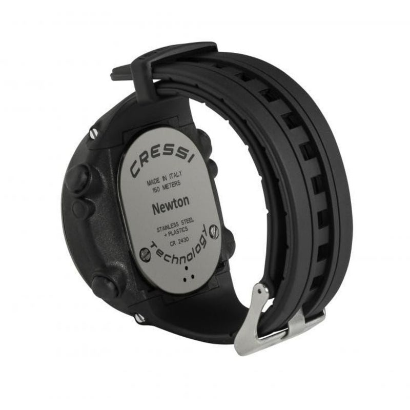 Goa Diving Watch/Computer for underwater diving, stainless steel case, black dial, water-resistant to 200m with luminous hands and bezel - Image 4