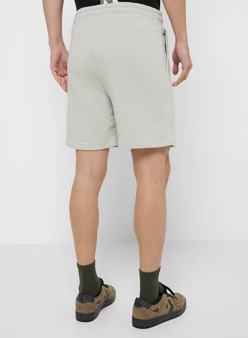 JACK & JONES Jpstkane Jjbushwick Logo Print Sweatshorts