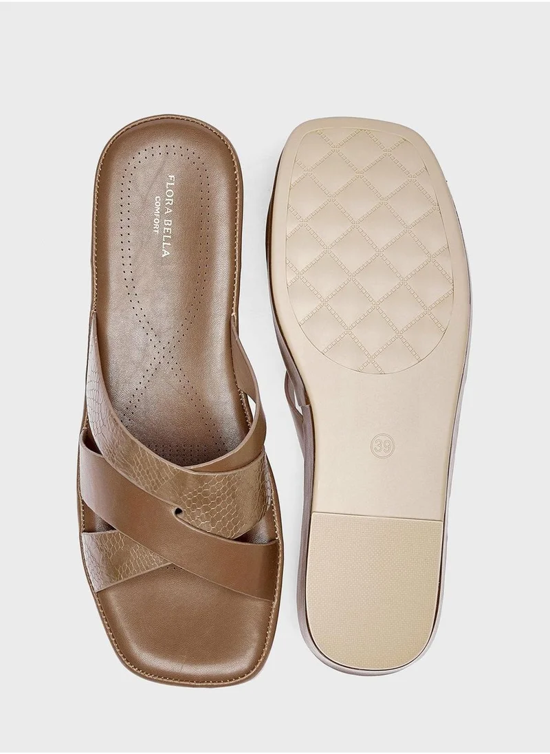 shoexpress Multi Strap Wedge Sandals