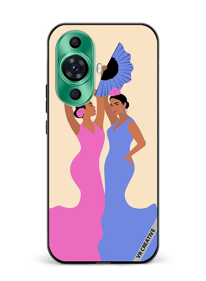 VR CREATIVE Protective Case Cover For Huawei nova 11 Ultra Spanish Women Dancing Flamenco Design Multicolour - Image 1