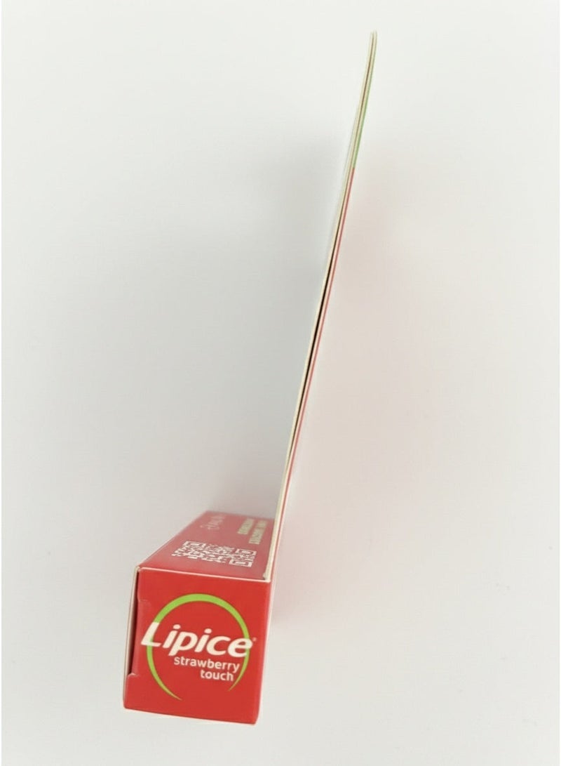 lipice Strawberry Touch Lip Balm – Moisturizing Care with Strawberry Flavor, 4.8g - Image 2