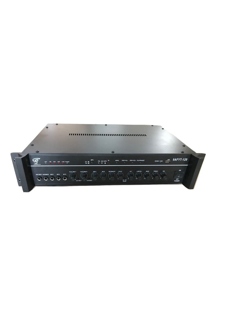 Generic Power Amplifier, 120 x 120 Watts, 12/220V, Audio 