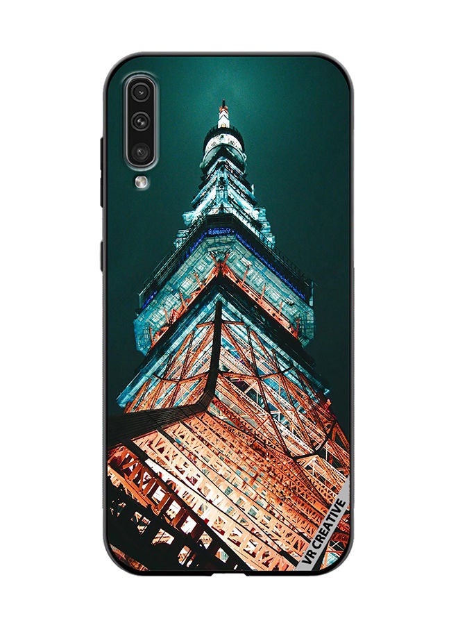 VR CREATIVE Protective Case Cover For Samsung Galaxy A70/A70s Tokyo Tower Design Multicolour - Image 1