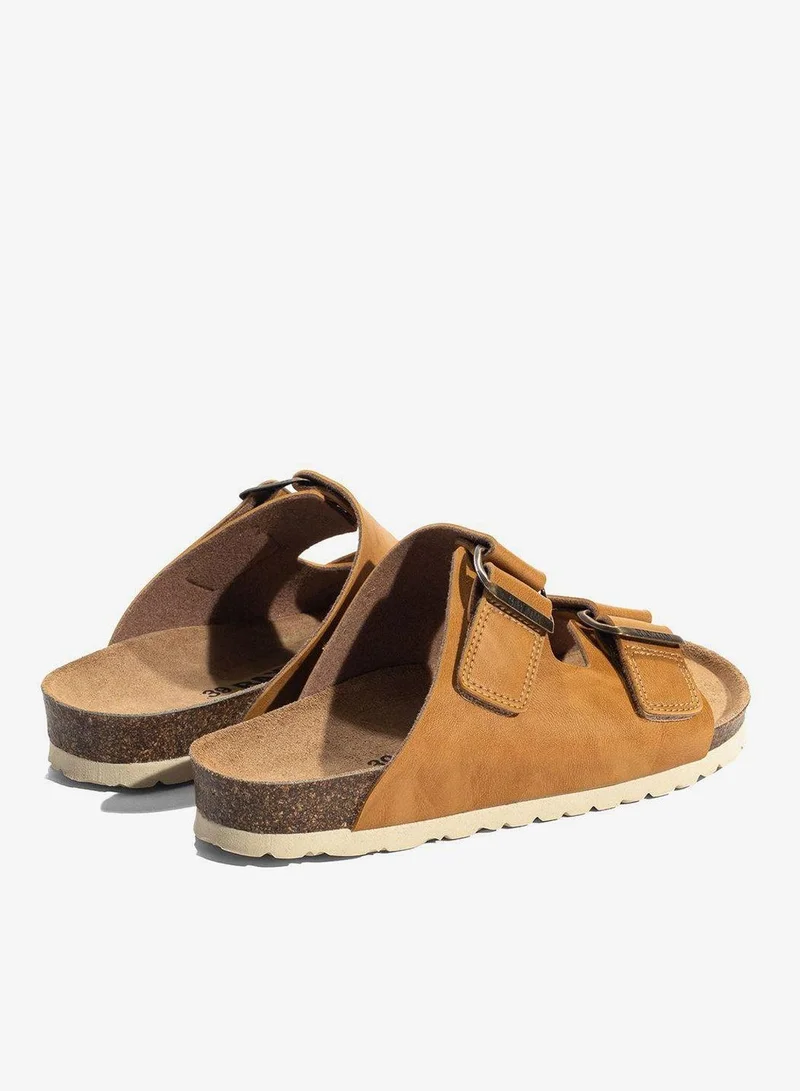 BAYTON  Cezanne Double Strap Flat Sandals for Women | Best Price UAE