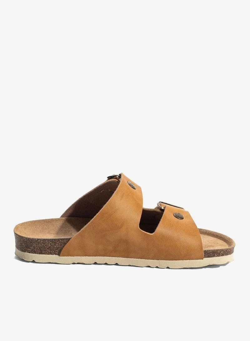 BAYTON  Cezanne Double Strap Flat Sandals for Women | Best Price UAE