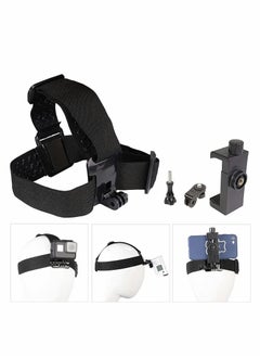 Y&D Head-Mounted Mobile Phone Mount, First-Person View Live Shooting Bracket, Holder for (4"-7"), Head Strap Kit Compatible with iPhone Smartphones and Action Camera  - Image 5