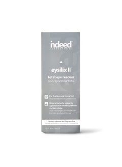 LABS Eysilix II Total Eye Rescuer, Moisturizing Eye Cream, Natural Anti Aging Under Eye Cream for Wrinkles, Puffiness and Dark Circles, Paraben and Phthalate Free Formula - 0.5 OZ