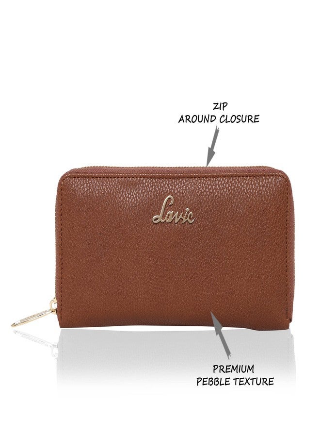Lavie Women's Sacy Large Zip Around Wallet Brown Ladies Purse Handbag - Image 3
