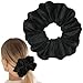 CEELGON Olive Green Big Corduroy Scrunchie 6.5 Inches Jumbo Scrunchies Hair Ties Oversized Ponytail Holder for Thick Curly Hair Extra Large Hair Accessories for Women (Olive Green) - Image 2