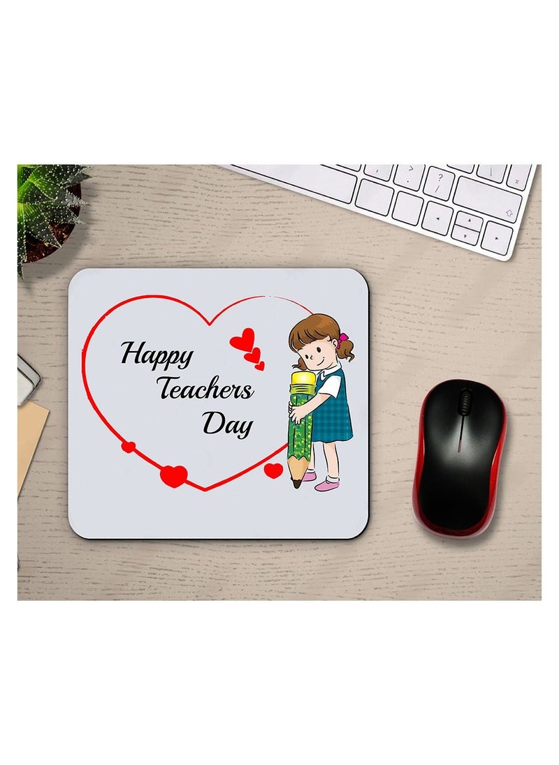 PRINTSHOP4ME Teacher's day for Printed Mousepad - Non slip base mousepad - Teacher Appreciation gifts - Inspire Rectangle Mousepad - Gift Idea for Teachers - Desk Accessories  - Image 2