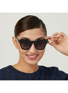Blackout WINONA Women's Black Full Rim Sunglasses  - Image 4