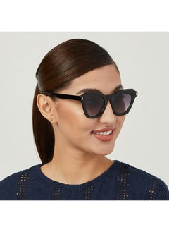 Blackout WINONA Women's Black Full Rim Sunglasses  - Image 5