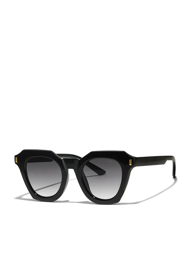 Blackout WINONA Women's Black Full Rim Sunglasses