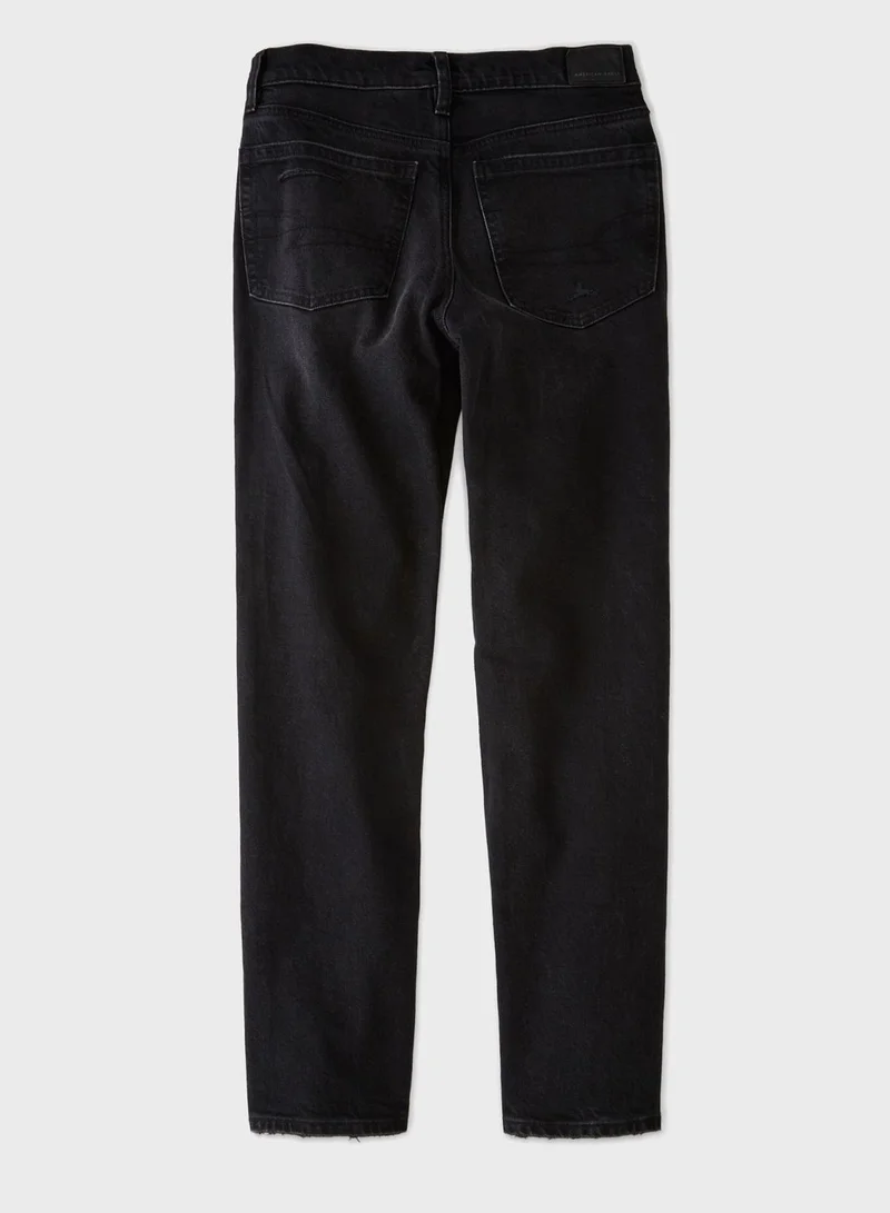 American Eagle High Waist Straight Fit Jeans