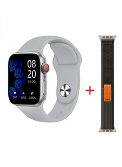 KEQIWEAR Sports Watch WS93 Max With Health Fitness Tracker  Series9 45MM- Silver  - Image 1