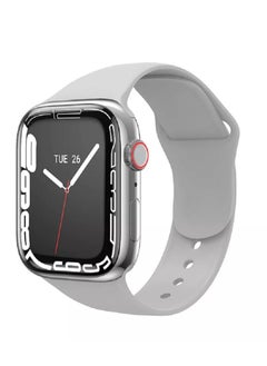 KEQIWEAR Sports Watch WS93 Max With Health Fitness Tracker  Series9 45MM- Silver  - Image 3