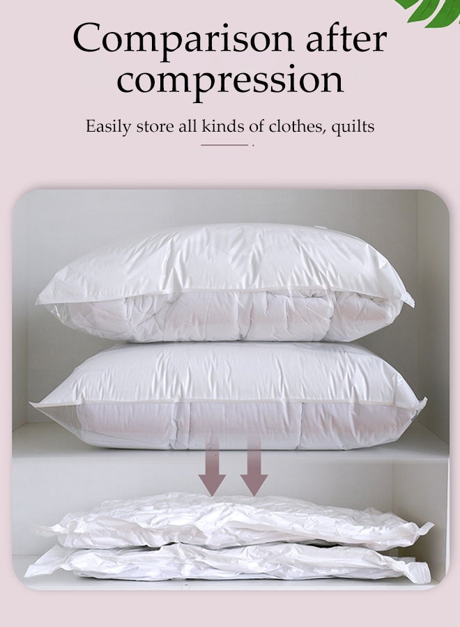 DUNISO Vacuum Storage Bags with Electric Pump,Space Saver Sealer Compression Bags for Comforter and Blankets,Jumbo Vacuum Seal Bags for Clothing,Bedding,Blankets,Comforters,Pillows (4S+2M+2L+2XL) - Image 5