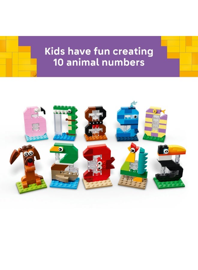 LEGO Birthday Numbers - Table and Party Decorations 40807 (Age 6+, 281 Pieces) - Image 3