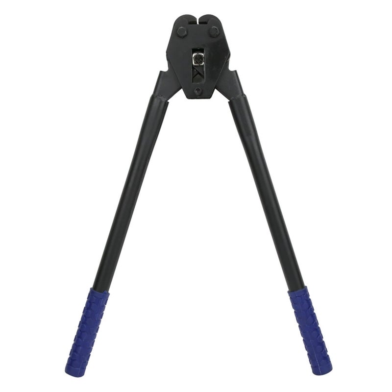 Strapping Crimper Pliers 16-19mm PP PET Strapping Sealer - Heat Treated Jaw Long Handle Design for Heavy Duty Strapping Projects - Image 1